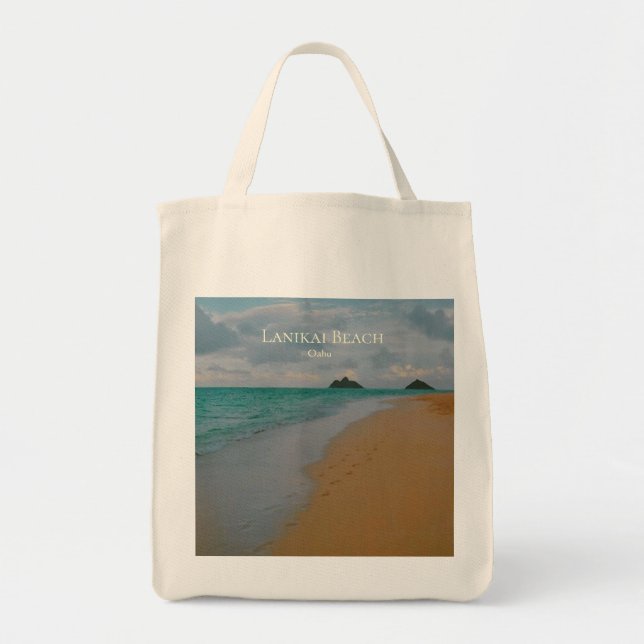 Lanikai Beach, Oahu, Hawaii Tote Bag (Front)