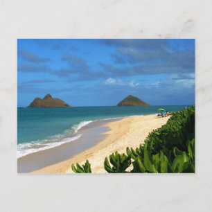 Lanikai, Hawai'i Postcard