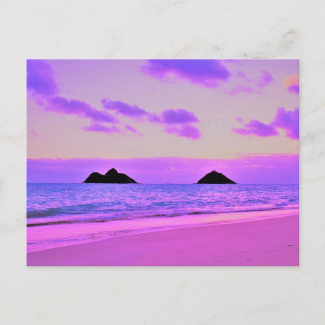 Lanikai Sunrise Postcard (Front)