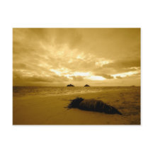 Lanikai Sunrise postcard