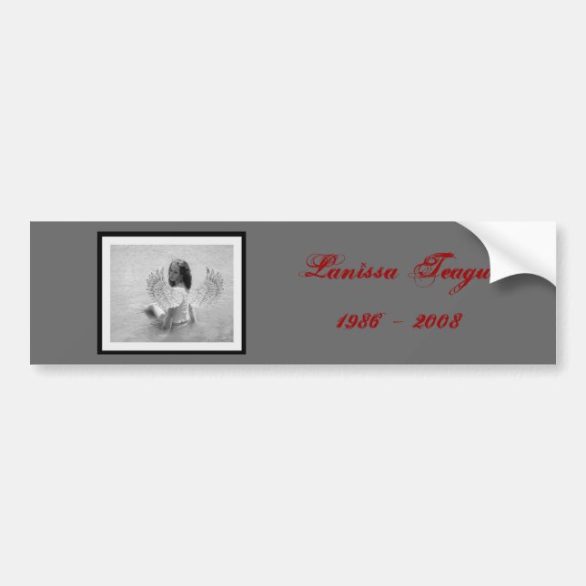 Lanissa Angel Bumper Sticker (Front)