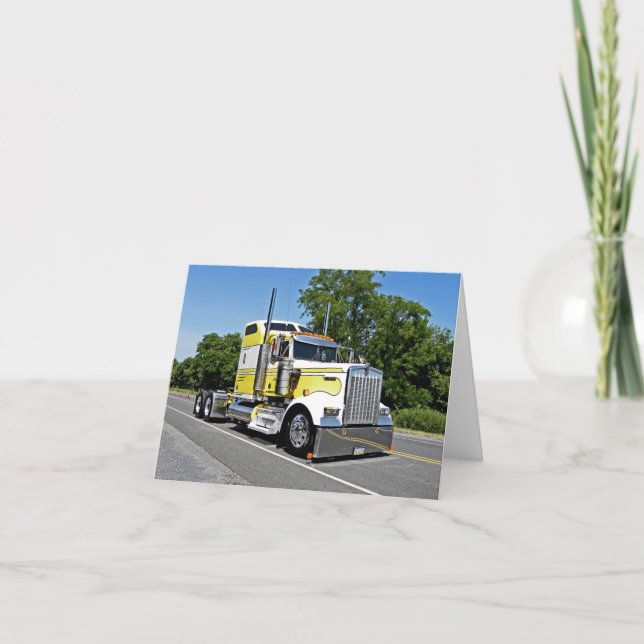 Lanita Yellow W900L Note Card (Front)