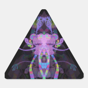 Lankee Tri-ppin Triangle Sticker