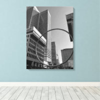 L'Anneau or The Ring, Sculpture in Montreal Canada
