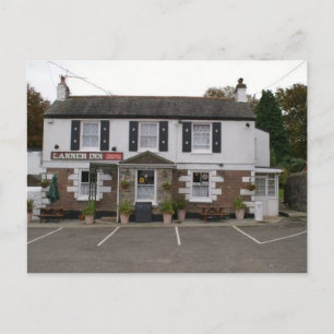 Lanner pub postcard