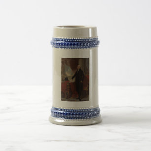 Lansdowne Portrait: US President George Washington Beer Stein
