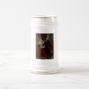 Lansdowne Portrait: US President George Washington Beer Stein