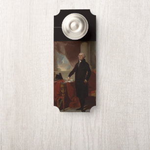 Lansdowne Portrait: US President George Washington Door Hanger