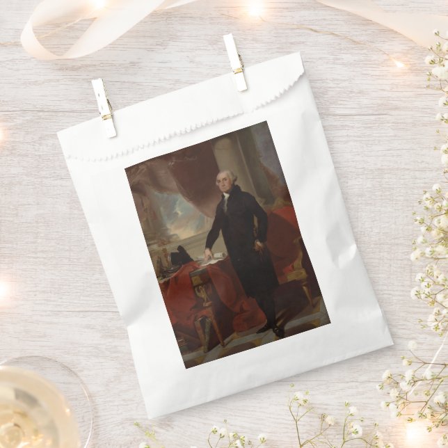 Lansdowne Portrait: US President George Washington Favour Bags (Clipped)