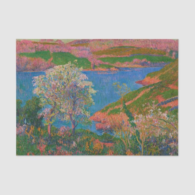 L'Anse du Goulineau, Henry Moret  Tissue Paper (Front)