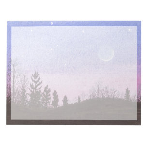 Lansing Moon & Stars Notepad
