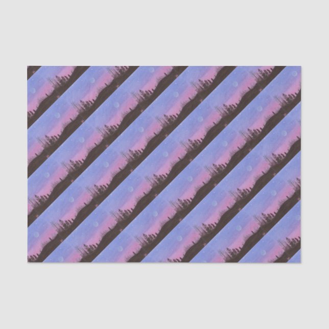 Lansing Moon & Stars Tissue Paper (Front)