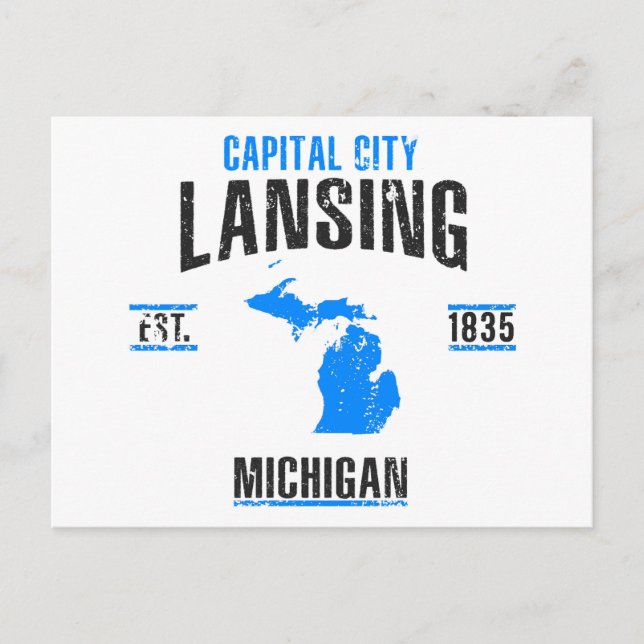 Lansing Postcard (Front)