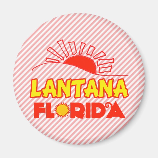 Lantana, Florida Magnet (Front)