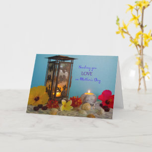 Lantern and Flowers Mother's Day Card