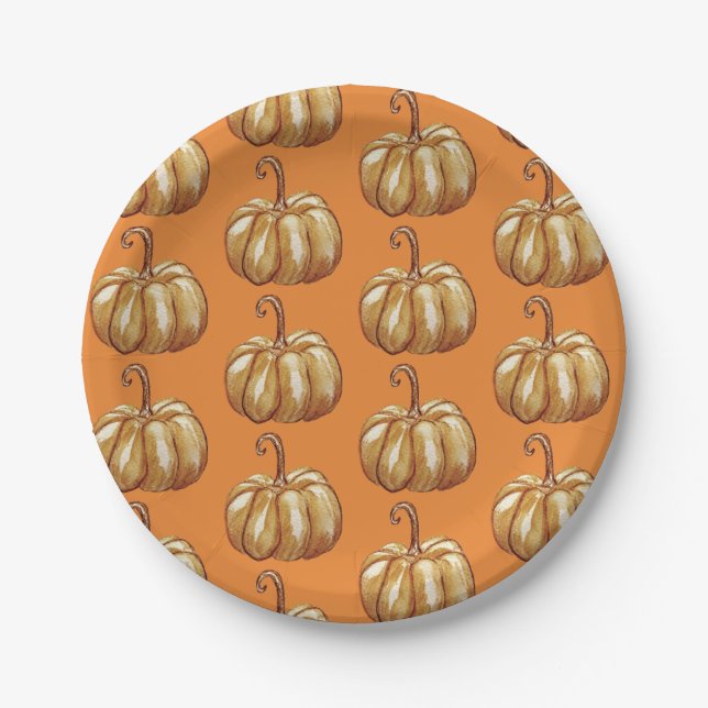 Lantern  Art  Custom Paper Plates (Front)