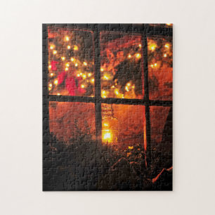 Lantern at Night Jigsaw Puzzle