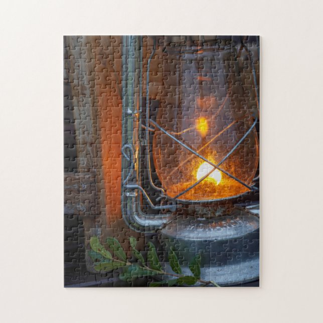 Lantern At Plains Camp, Kruger National Park Jigsaw Puzzle (Vertical)