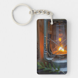 Lantern At Plains Camp, Kruger National Park Key Ring