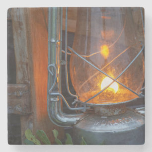 Lantern At Plains Camp, Kruger National Park Stone Coaster