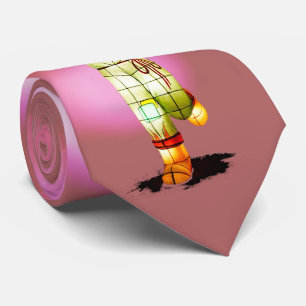 Lantern cartoon tie