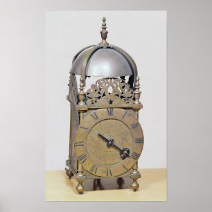 Lantern clock poster
