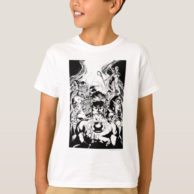 Lantern Corps Group Shot T-Shirt (Front)