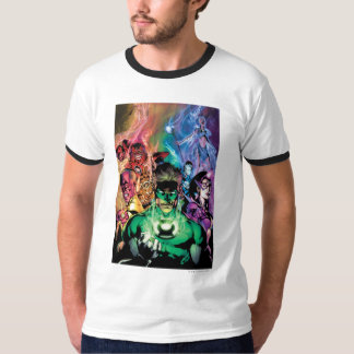 Lantern Corps Group with Colours T-Shirt