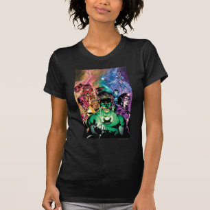 Lantern Corps Group with Colours T-Shirt