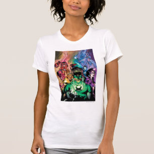 Lantern Corps Group with Colours T-Shirt