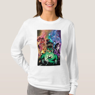 Lantern Corps Group with Colours T-Shirt