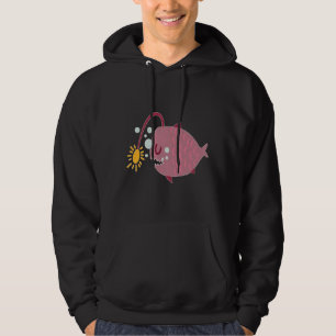 Lantern Fish Swimming Hoodie