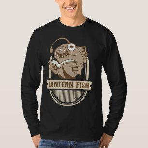 Lantern Fish With Book T-Shirt
