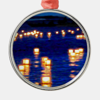 Lantern Floating Festival Metal Tree Decoration