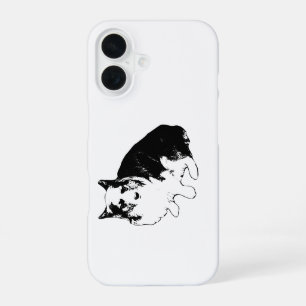 Lantern-Light Corgi Guard iPhone 16 Case