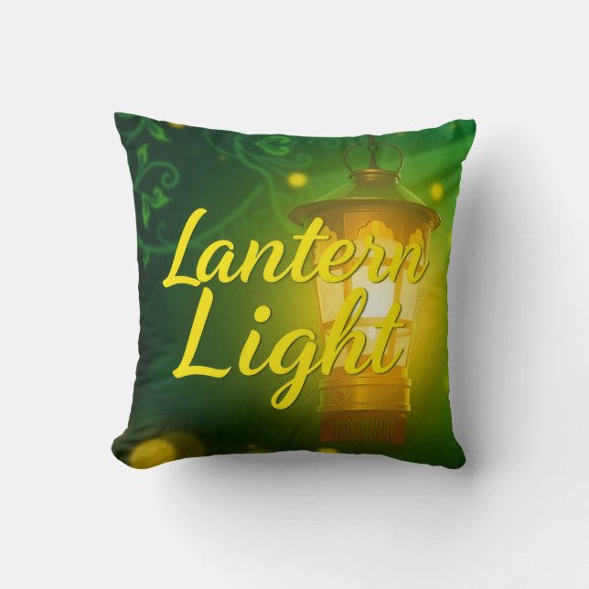 Lantern Light Glow  Custom Cushion (Front)