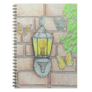 Lantern light notebook