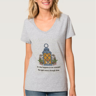 Lantern of Healing Gentle Light & Spiritual Hope T-Shirt
