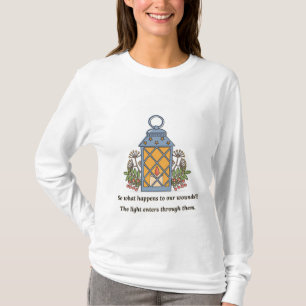 Lantern of Healing   Gentle Light & Spiritual Hope T-Shirt