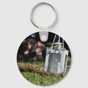 Lantern of light key ring