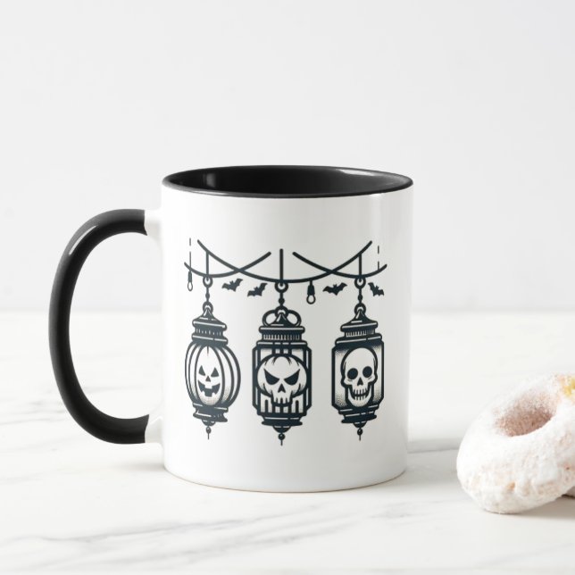Lantern Parade Mug (With Donut)