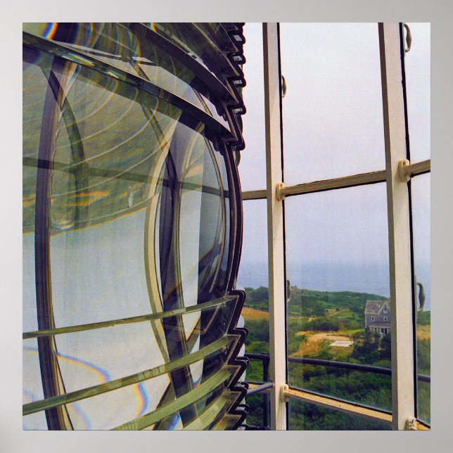 Lantern Room of Southeast Lighthouse Poster (Front)