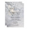 Lantern Sparkling Snow Winter Wedding Invitation