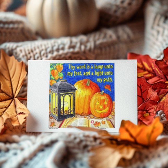 Lantern to My Feet Postcard (Creator Uploaded)