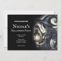 Lantern Witch Halloween Party