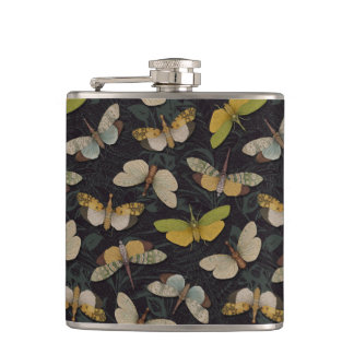 Lanternflies - Pyrops Candelaria & Planthoppers Hip Flask