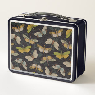 Lanternflies - Pyrops Candelaria & Planthoppers Metal Lunch Box