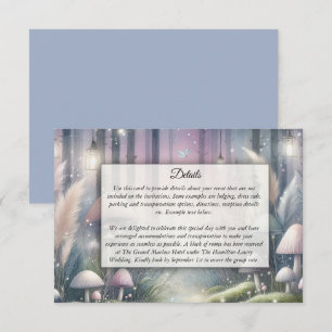 Lanternlight Dreams Enchanted Forest Enclosure Card