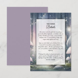 Lanternlight Dreams Enchanted Forest Enclosure Card