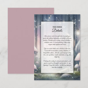 Lanternlight Dreams Enchanted Forest Enclosure Card